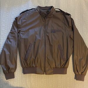 Men’s Members Only Brown Zip-up Jacket